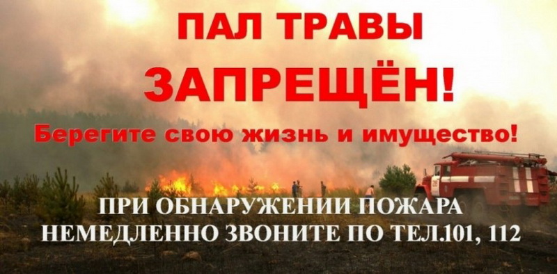 ВЕСНА – НЕ ПОВОД ЖЕЧЬ ТРАВУ!.