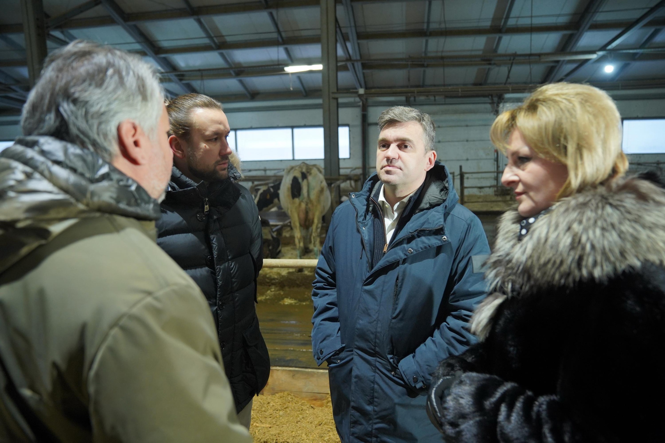 В Ивановской области одновременно строят восемь новых молочных ферм.