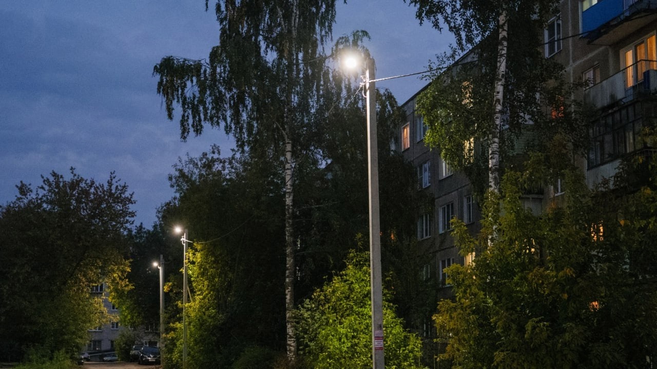 Кинешма стала абсолютным лидером по количеству проектов на освещение дворов.