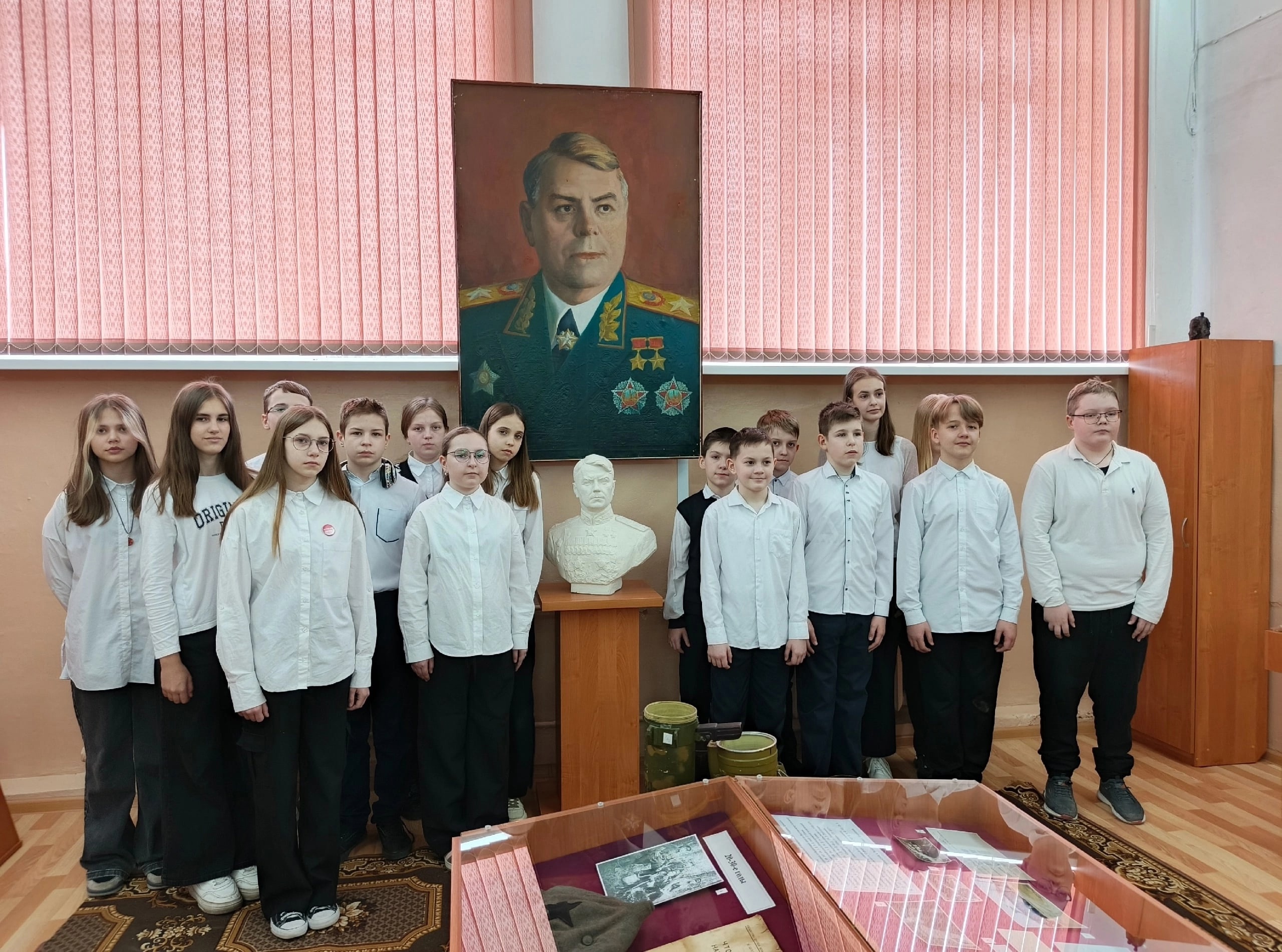 В Кинешме продолжается реализация городского проекта «Музейная эстафета Победы»..