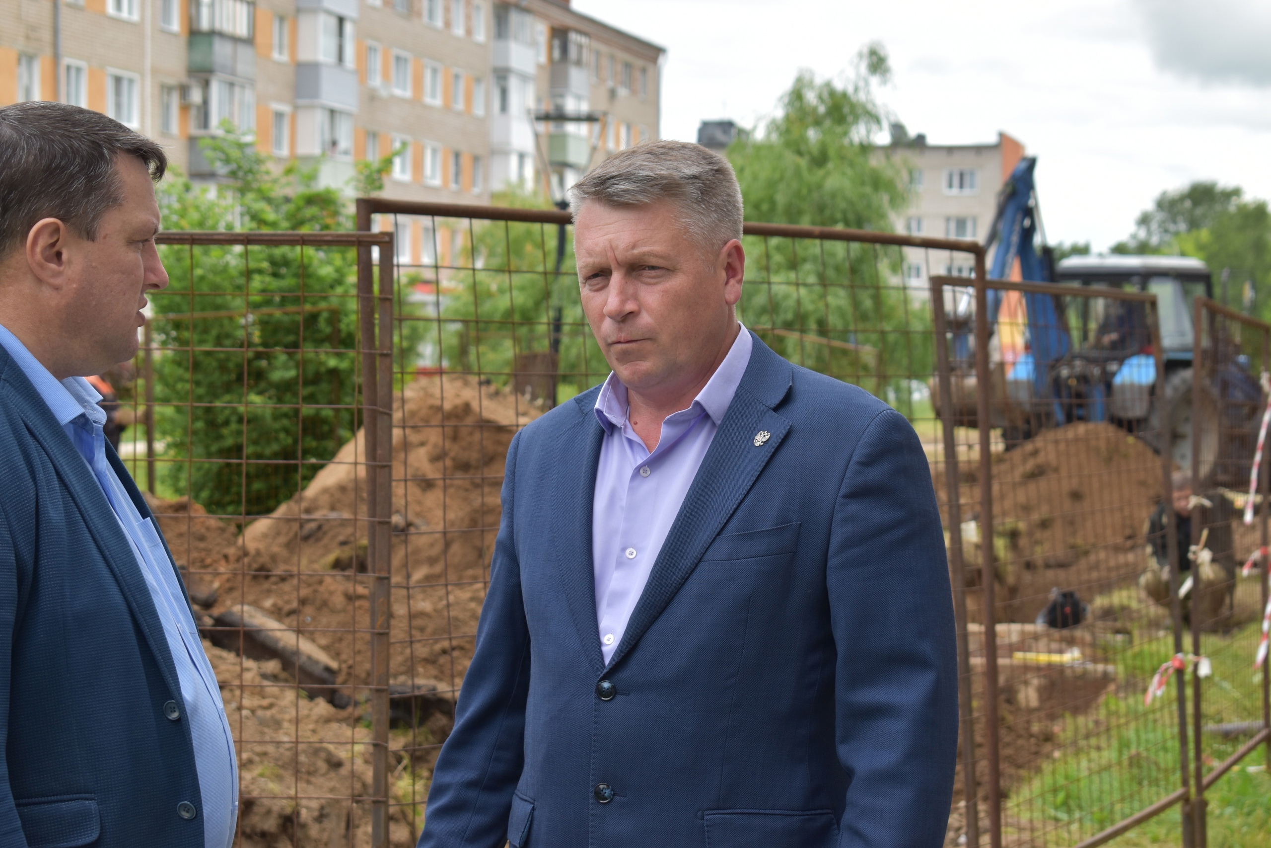 В Кинешме активно ведется подготовка города к предстоящему отопительному сезону.