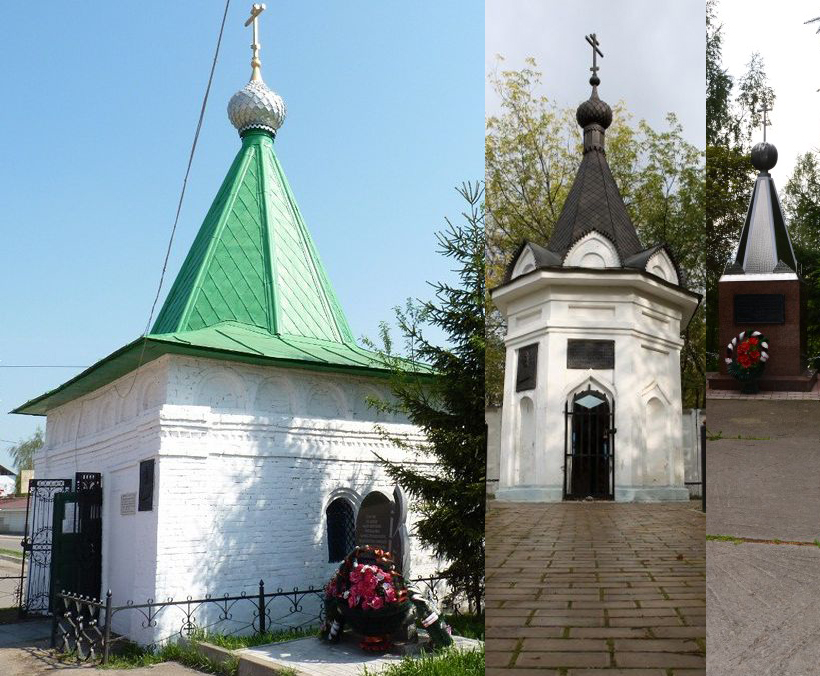 Часовни на месте битв кинешемцев с польскими захватчиками в 1609 году.